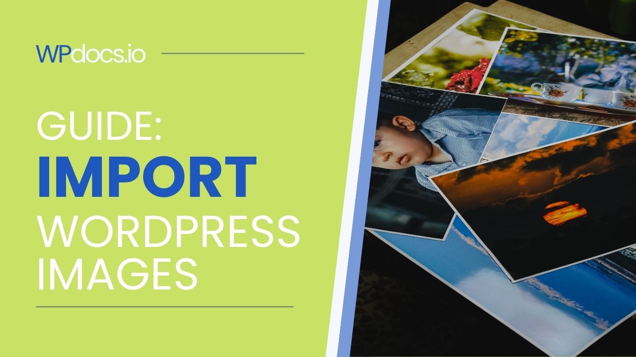 How to import external images in WordPress