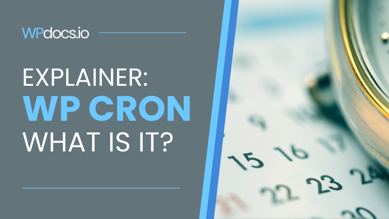 What is the WordPress cron?